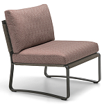 Дизайнерское уличное кресло на металлическом каркасе PHOENIX Armchair варинант исполнения - 1 | Loft Concept в Москве