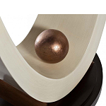 Консоль на полукруглой основе Stylish Pearl варинант исполнения - 3 | Loft Concept в Москве