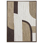 Панно из шнура геометрическая абстракция wall panel line II варинант исполнения - 2 | Loft Concept в Москве