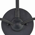 Бра настенное черное с 2-мя лампами Candle Sleeves варинант исполнения - 1 | Loft Concept в Москве