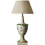 Настольная лампа Шинуазри с абажуром Blooming Garden Chinoiserie Table Lamp варинант исполнения - 1 | Loft Concept в Москве