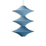 Подвесной вязаный голубой светильник «Звезда Востока 03» варинант исполнения - 2 | Loft Concept в Москве