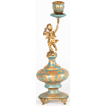 Фарфоровый подсвечник Ангел во главе Voki варинант исполнения - 4 | Loft Concept в Москве