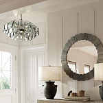 Люстра с каскадом из круглых стеклянных дисков Small Round Sequins варинант исполнения - 4 | Loft Concept в Москве