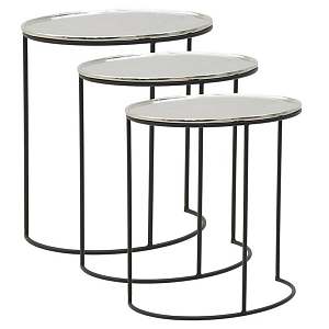 Комплект из 3-х приставных столов Heather Side Tables