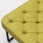 Мебельная ткань Шенилл горчичный цвет 142 см T4-62 варинант исполнения - 6 | Loft Concept в Москве