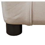 Диван двухместный раскладной светло-серый с кантом Pride варинант исполнения - 7 | Loft Concept в Москве