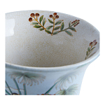 Ваза из фарфора с бронзовыми элементами Tropical Garden варинант исполнения - 4 | Loft Concept в Москве