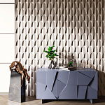 Гипсовая 3D Панель DRAGON SCALE - D варинант исполнения - 1 | Loft Concept в Москве