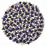 Панно «Цветение виолы» варинант исполнения - 1 | Loft Concept в Москве