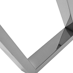 Стол письменный с прозрачной столешницей Corporate Identity варинант исполнения - 4 | Loft Concept в Москве