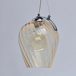 Подвесной светильник со стеклянном плафоном в форме бокала Kaleido варинант исполнения - 6 | Loft Concept в Москве