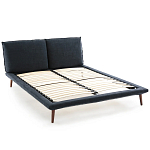 Двуспальная кровать с мягким изголовьем Daniel Bed варинант исполнения - 5 | Loft Concept в Москве