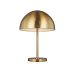 Настольная лампа с полусферическим абажуром золотого цвета Generation Lighting варинант исполнения - 4 | Loft Concept в Москве