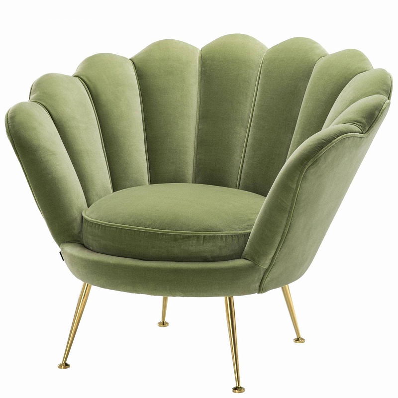 Кресло Eichholtz Chair Trapezium Light Green