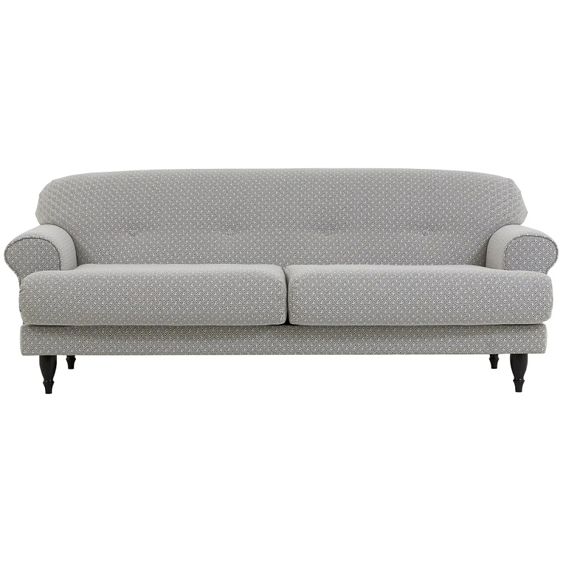   Garner Grey Ornament Sofa     | Loft Concept 