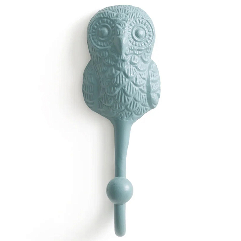      Owl Wall Hook Blue    | Loft Concept 
