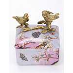 Фарфоровая шкатулка Bird talks варинант исполнения - 2 | Loft Concept в Москве