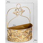 Железное кашпо Idyll варинант исполнения - 8 | Loft Concept в Москве