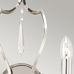 Бра с 2-мя лампами и подвеской из прозрачного стекла Elstead Lighting варинант исполнения - 4 | Loft Concept в Москве