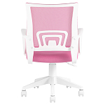 Офисное кресло с основанием из белого пластика Desk chairs Pink варинант исполнения - 4 | Loft Concept в Москве