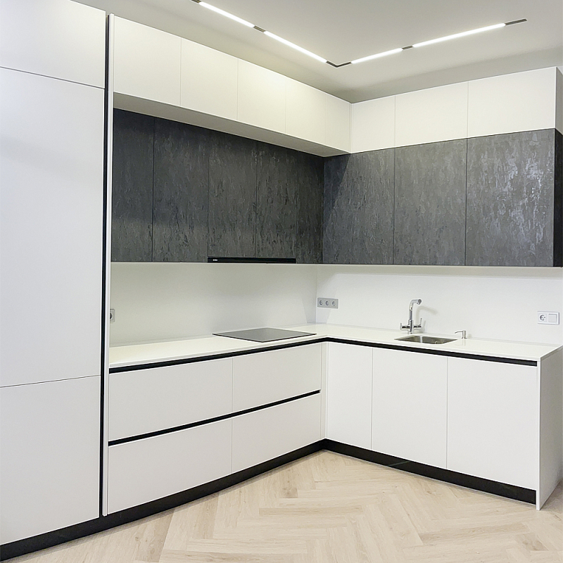       Clarke Kitchen Set White Grey  -   | Loft Concept 