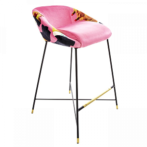 Барный стул Seletti High Stool Pink Lipsticks