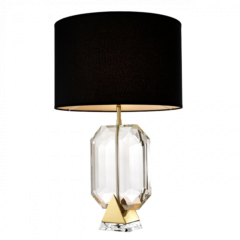   Eichholtz Table Lamp Emerald Gold & Black      | Loft Concept 