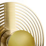 Бра в виде металлического диска Amadis Gold Wall Lamp варинант исполнения - 4 | Loft Concept в Москве