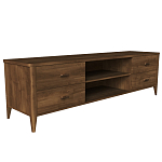 ТВ-тумба с 4-мя ящиками и полками из массива бука Tasteful Furniture варинант исполнения - 1 | Loft Concept в Москве