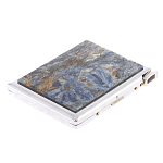 Портсигар на 10 сигарет с газовой зажигалкой из натурального камня Кианит Stone Cigarettes Cases варинант исполнения - 2 | Loft Concept в Москве