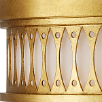 Потолочный светильник с фактурным золотым каркасом Exceptional Classic Design варинант исполнения - 2 | Loft Concept в Москве