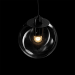 Подвесной светильник Selene Glass Ball Ceiling Lights Black  40 cm варинант исполнения - 2 | Loft Concept в Москве