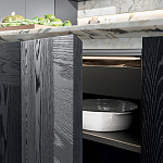 Кухонный гарнитур из натурального камня и дерева INTERSECTION Dada Engenereed Kitchen варинант исполнения - 16 | Loft Concept в Москве