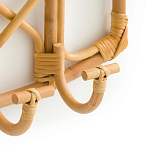 Настенная вешалка из ротанга Willa Wall Hanger S варинант исполнения - 3 | Loft Concept в Москве