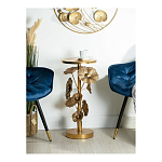 Столик приставной из металла с основанием в виде цветочной композиции Flower Arrangement Table варинант исполнения - 4 | Loft Concept в Москве