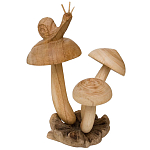 Статуэтка из дерева улитка Animals of the World варинант исполнения - 1 | Loft Concept в Москве