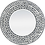 Настенное зеркало Black and white mosaic варинант исполнения - 1 | Loft Concept в Москве