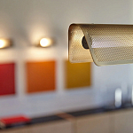 Бра с плафоном из перфорированного металла Elledge Wall Lamp варинант исполнения - 8 | Loft Concept в Москве