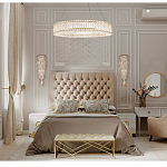 Бра с каскадом из прозрачного хрусталя и корпусом золотого цвета Constant Sparks варинант исполнения - 6 | Loft Concept в Москве