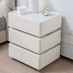 Умная прикроватная тумба с беспроводной зарядкой и подсветкой Smart Bedside Table варинант исполнения - 5 | Loft Concept в Москве