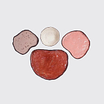 Сет из 4-х тарелок «QARTZITE» варинант исполнения - 1 | Loft Concept в Москве