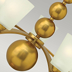 Люстра с матовыми конусными плафонами и декоративными элементами в форме шаров Hinkley варинант исполнения - 8 | Loft Concept в Москве