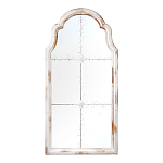 Зеркало-окно настенное в винтажном стиле Venetian Smooth варинант исполнения - 1 | Loft Concept в Москве