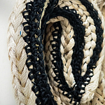 Арт-Объект из нитей Черно-Белый портрет Joana Schneider  варинант исполнения - 2 | Loft Concept в Москве