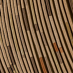 Декор настенный в Эко стиле рафия Malibu wall panel варинант исполнения - 3 | Loft Concept в Москве