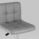 Барный стул с сиденьем серого цвета Honory варинант исполнения - 7 | Loft Concept в Москве