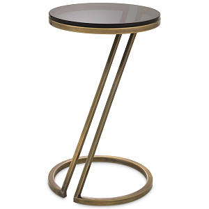 Приставной стол Eichholtz Side Table Falcone Brass