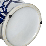 Ваза с крышкой и синим цветочным узором Blue & White Ornament  варинант исполнения - 4 | Loft Concept в Москве