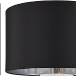 Настольная лампа с белым фактурным корпусом и черным абажуром Twisted варинант исполнения - 3 | Loft Concept в Москве